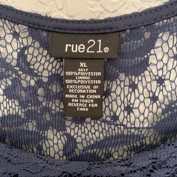 Rue 21 Floral Dress XL - Picture 3 of 4